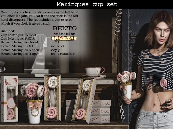 No59 Cup Meringues set