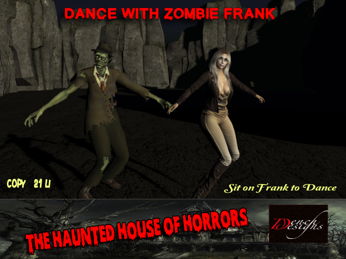 Dance with Zombie Frank by Dench Designs