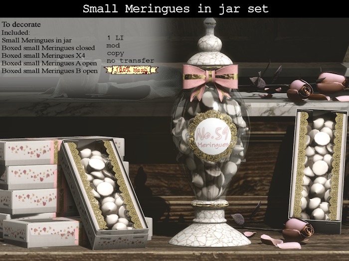 No59 Candy Meringues set