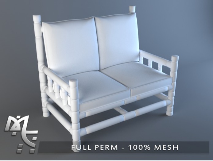 Rustic Lovers Seat - FULL PERM