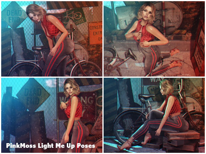 FATPACK- PinkMoss Light Me Up Poses