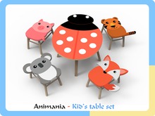Kids Animania Table Set
