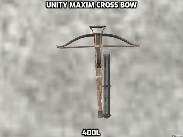 Unity Maxim !!!AAA Crossbow
