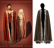 (Stitched) Hakon Cloak - Brown