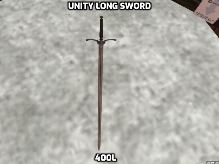 Unity Maxim !!!!AAA Long Sword Unity