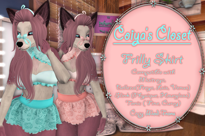 Coiya's Closet- Frilly Skirt