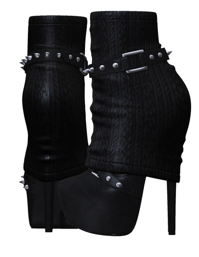Limited Addiction - Scarlet Boots - Black