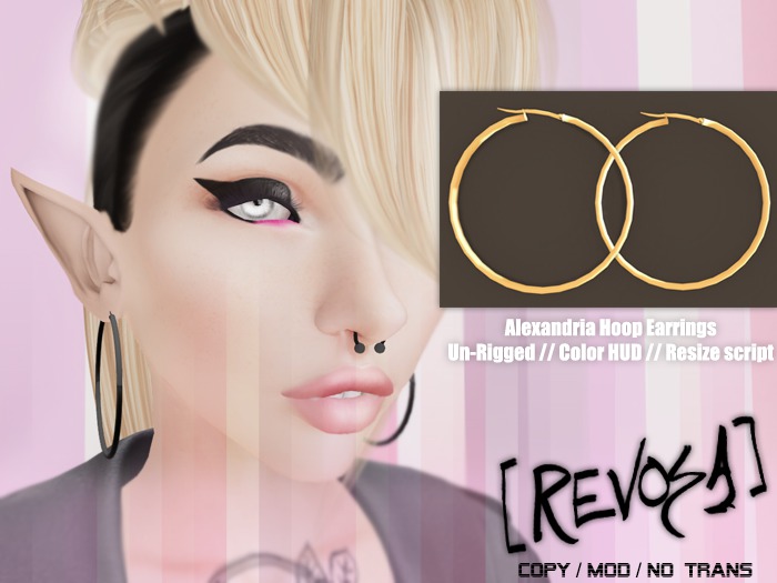 [REVOSA] Alexandria Hoop Earrings