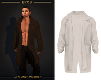 (Stitched) Winter Coat - White