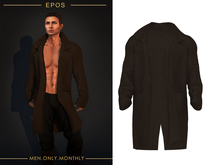 (Stitched) Winter Coat - Brown