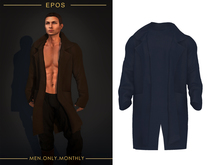 (Stitched) Winter Coat - Blue