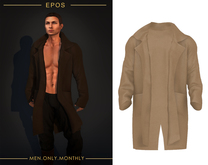 (Stitched) Winter Coat - Beige