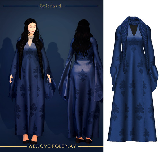 (Stitched) The King's Chosen - Blue