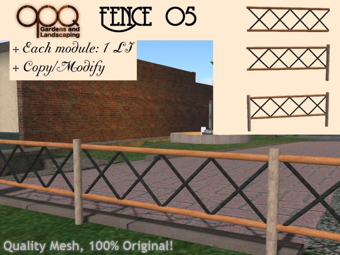 OPQ Fence 05 (Boxed)