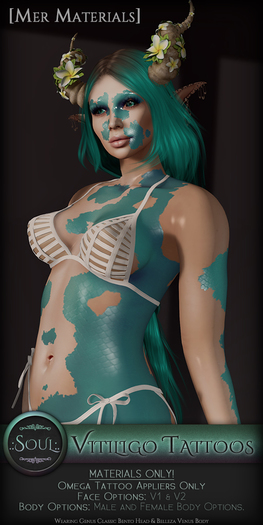 .:Soul:. G2 - Vitiligo - [Mer Scales Materials] - (Boxed Omega)