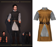 (Stitched) Gerren Tunic - Orange