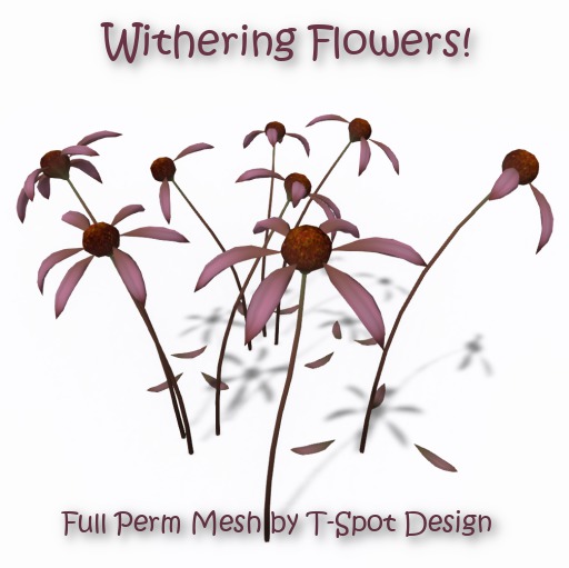 T-Spot Mesh - Withering Flowers - Full Perm - LI=0.5-0.6