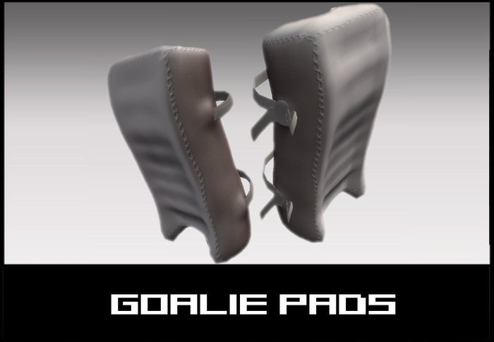 Goalie Pads Sculpted prims