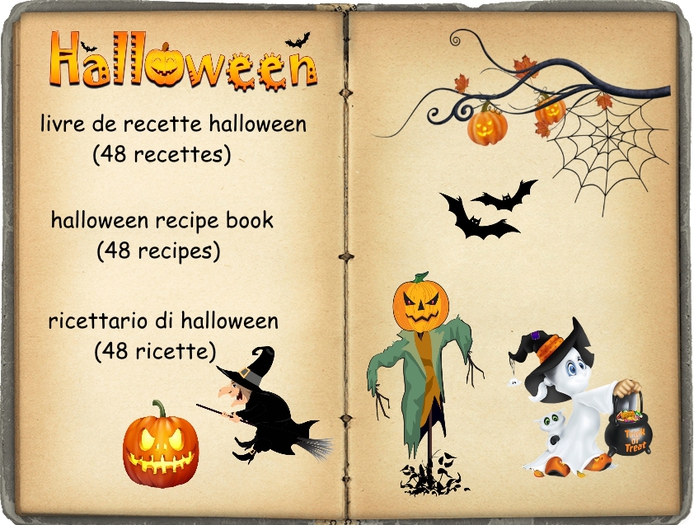 DFS halloween recipe book (48 recipes)
