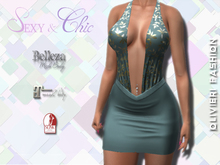 JENNIFER DRESS - TEAL