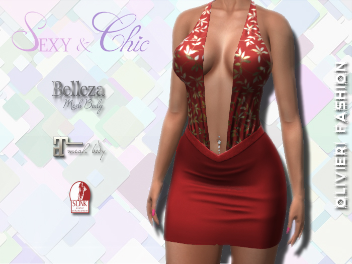 JENNIFER DRESS - RED