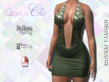 JENNIFER DRESS - GREEN