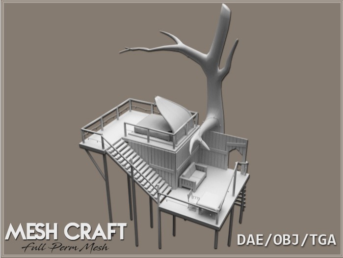 Romantic Retreat Treehouse DAE Pack