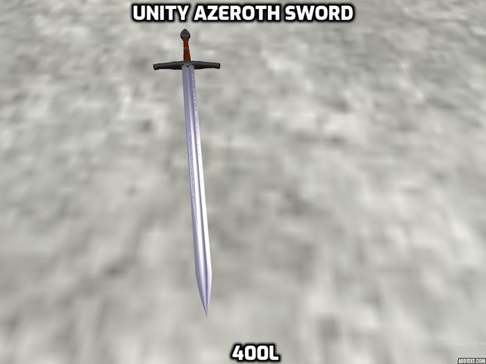 Unity Maxim !!!!AAA Azeroth sword