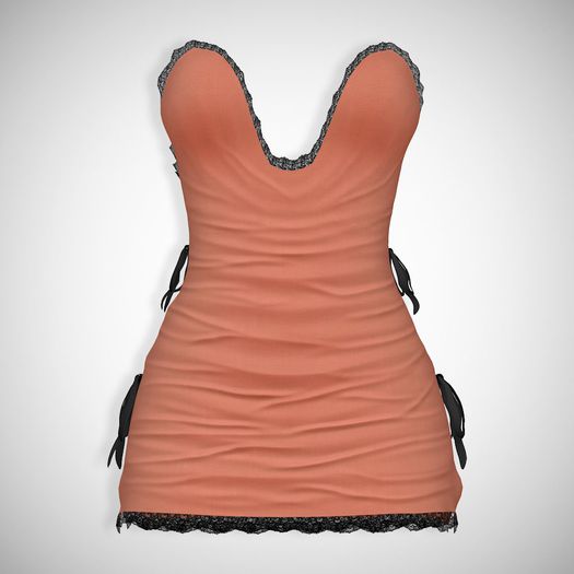 ChicModa // Roxanne Dress // PEACHY ROSE