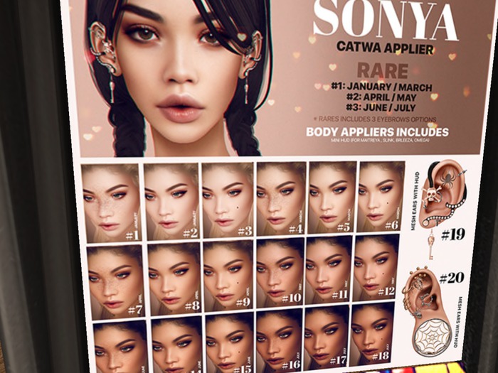 #15  [PUMEC]  -  SONYA  - JUNE --- CATWA app.