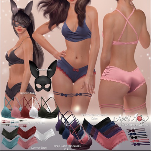 (AMD) Bunny Garter *R* - RARE