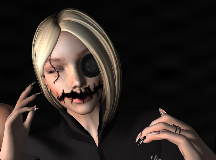 AN-jelaousy Halloween 04 Makeup / Button Eye