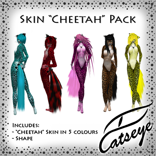 FREE Catseye Skin "Cheetah" Pack