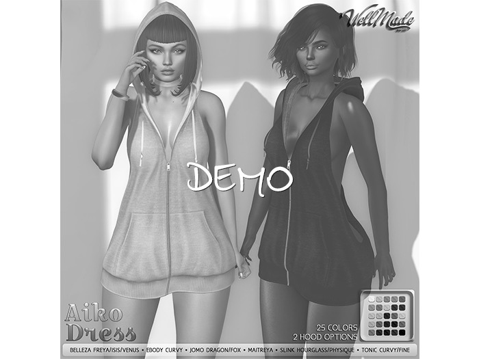 [WellMade] Aiko Dress DEMO