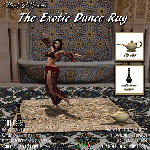 [NB] ~ The Exotic Dance Rug (boxed)