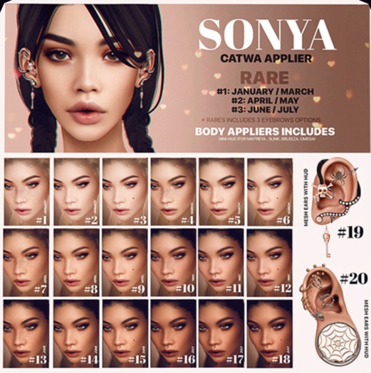 #3  [PUMEC]  -  SONYA  - JANUARY --- CATWA app.