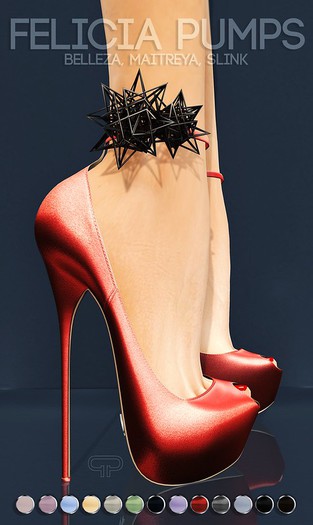 Pure Poison - Felicia Pumps [BOXED]