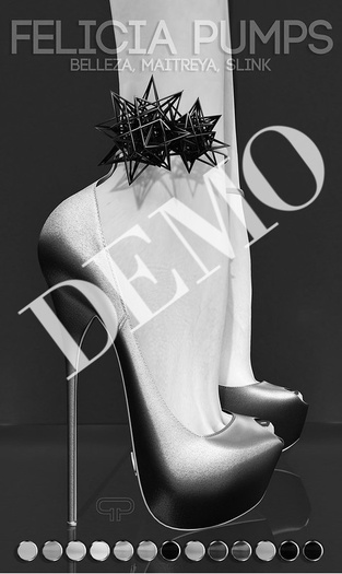 DEMO - Pure Poison - Felicia Pumps [BOXED]