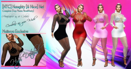 Second Life Marketplace - [NTC] Naughty Netty [Maitreya] FATPACK