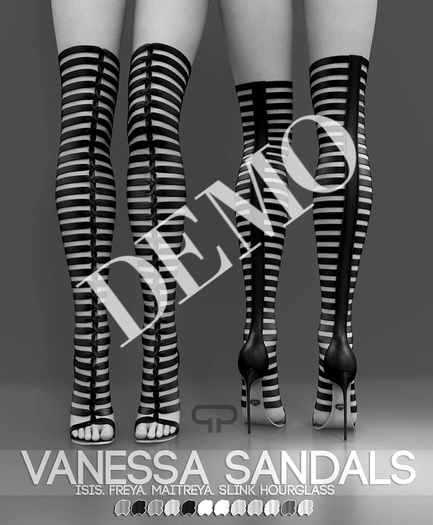 DEMO - Pure Poison - Vanessa Sandals [BOXED]