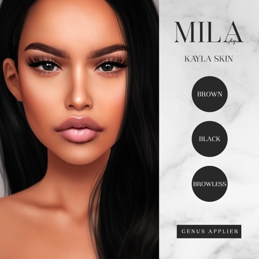 . MILA . Kayla Skin [Ivory] GENUS
