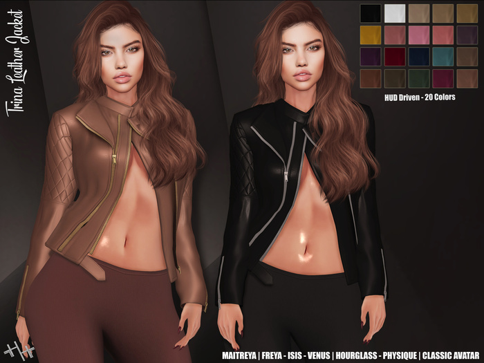 [hh] Trina Leather Jacket v2