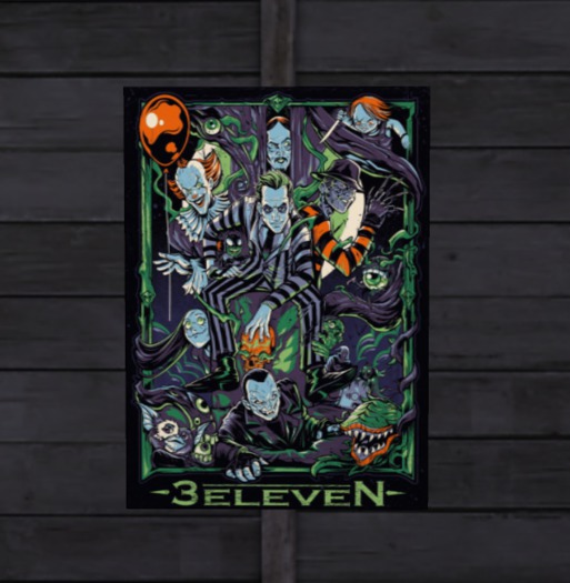 HB Halloween poster gift