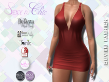 MOLLIE DRESS - RED