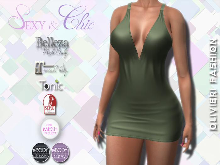 MOLLIE DRESS - GREEN