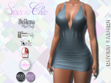 MOLLIE DRESS - BLUE