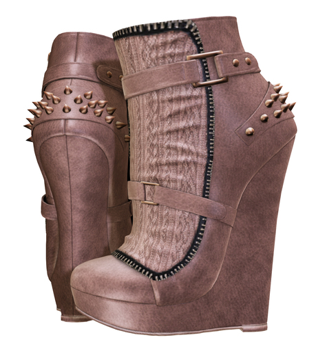 Limited Addiction - Patrisha Boots - Tan