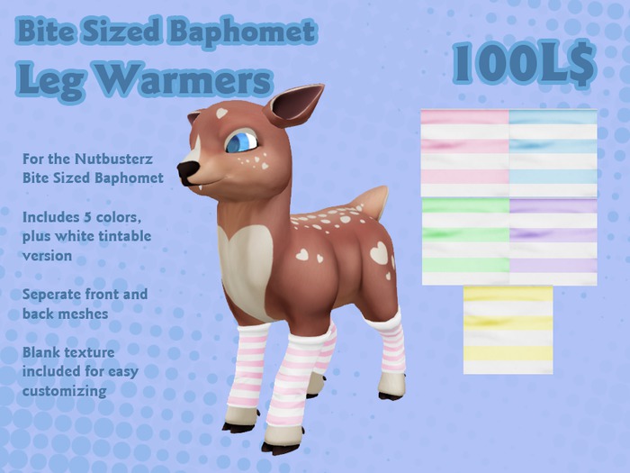 Liminality- Bite Sized Baphomet Leg Warmers