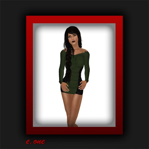 e.one Squeeze Dress Moss