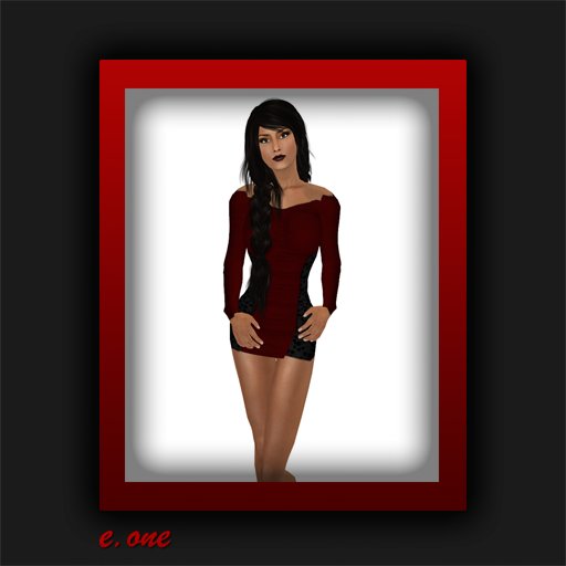 e.one Squeeze Dress Red